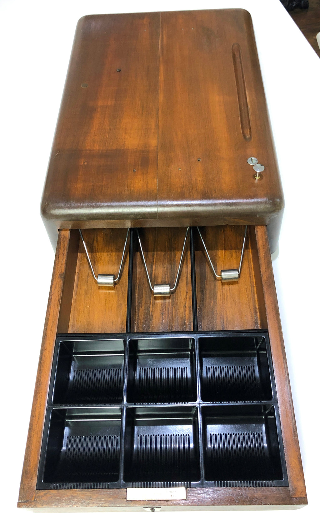Vintage Wooden Cash Register Draw | eXibit collection