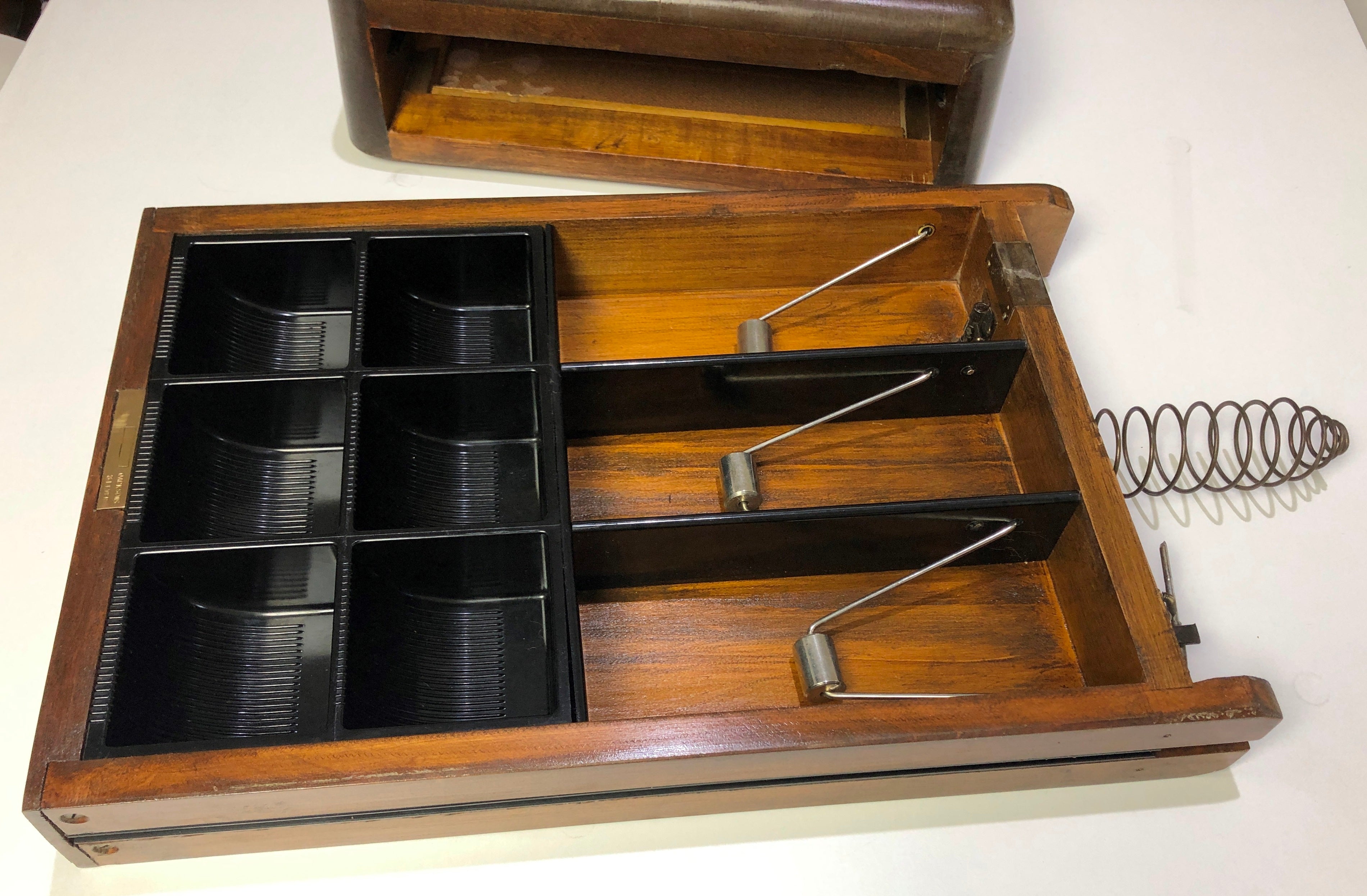 Vintage Wooden Cash Register Draw | eXibit collection