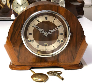 Vintage PERIVALE ANVIL Westminster Chime Mantel Clock | eXibit collection