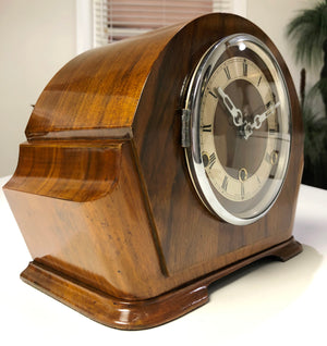 Vintage PERIVALE ANVIL Westminster Chime Mantel Clock | eXibit collection
