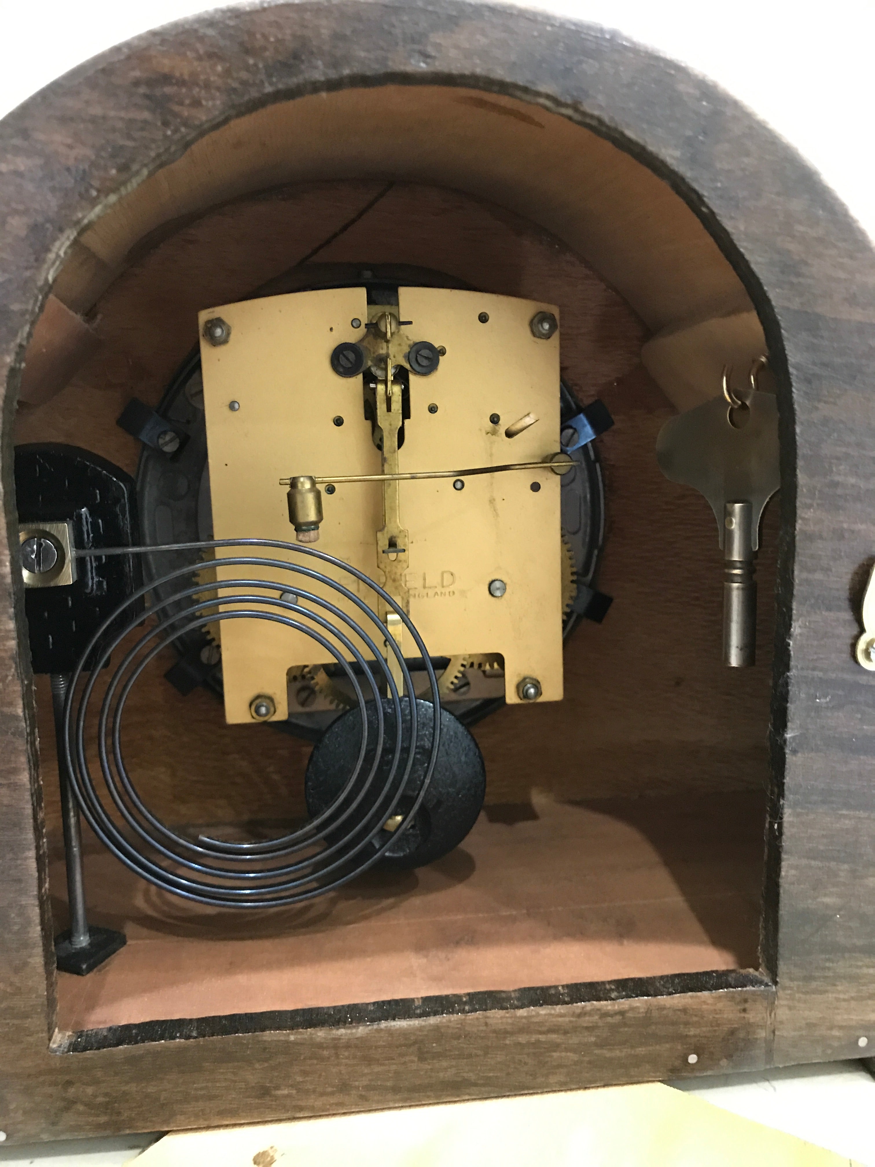Vintage Enfield Chime Mantel Clock | eXibit collection