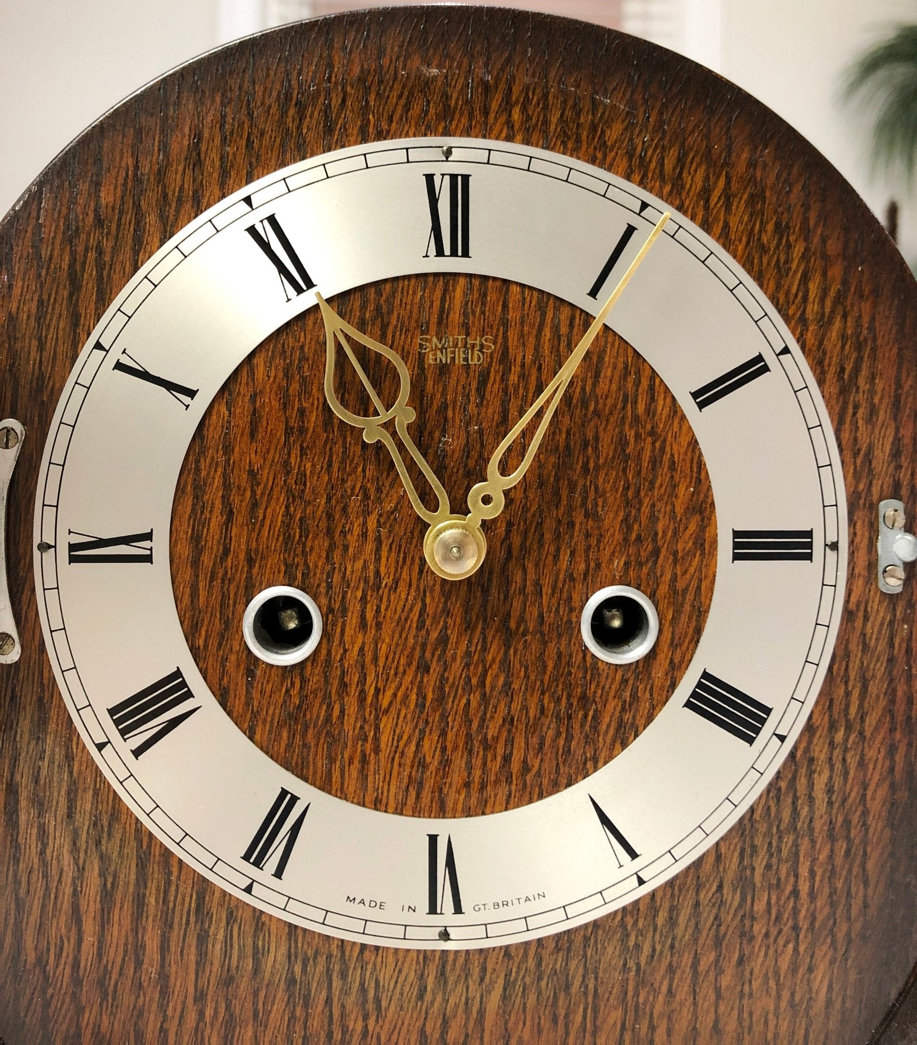Enfield Clock Collection Vintage Smiths Enfield Art Deco Hammer Chime Mantel Clock | Adelaide Clocks