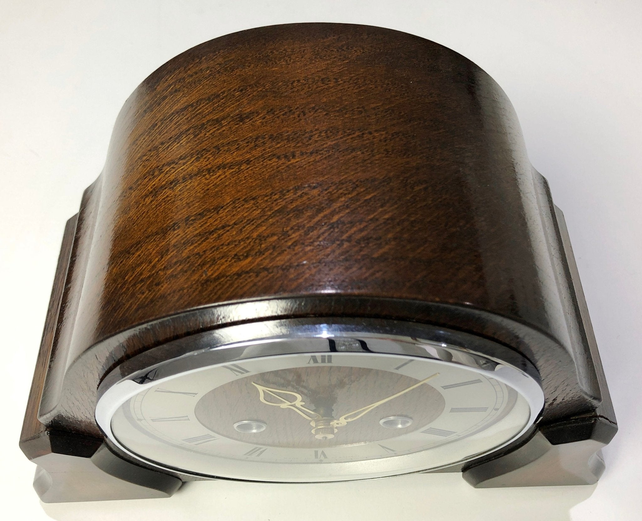 Enfield Clock Collection Vintage Smiths Enfield Art Deco Hammer Chime Mantel Clock | Adelaide Clocks