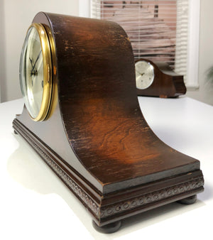 Vintage Original HAC Hammer on Coil Chime Mantel Clock | eXibit collection