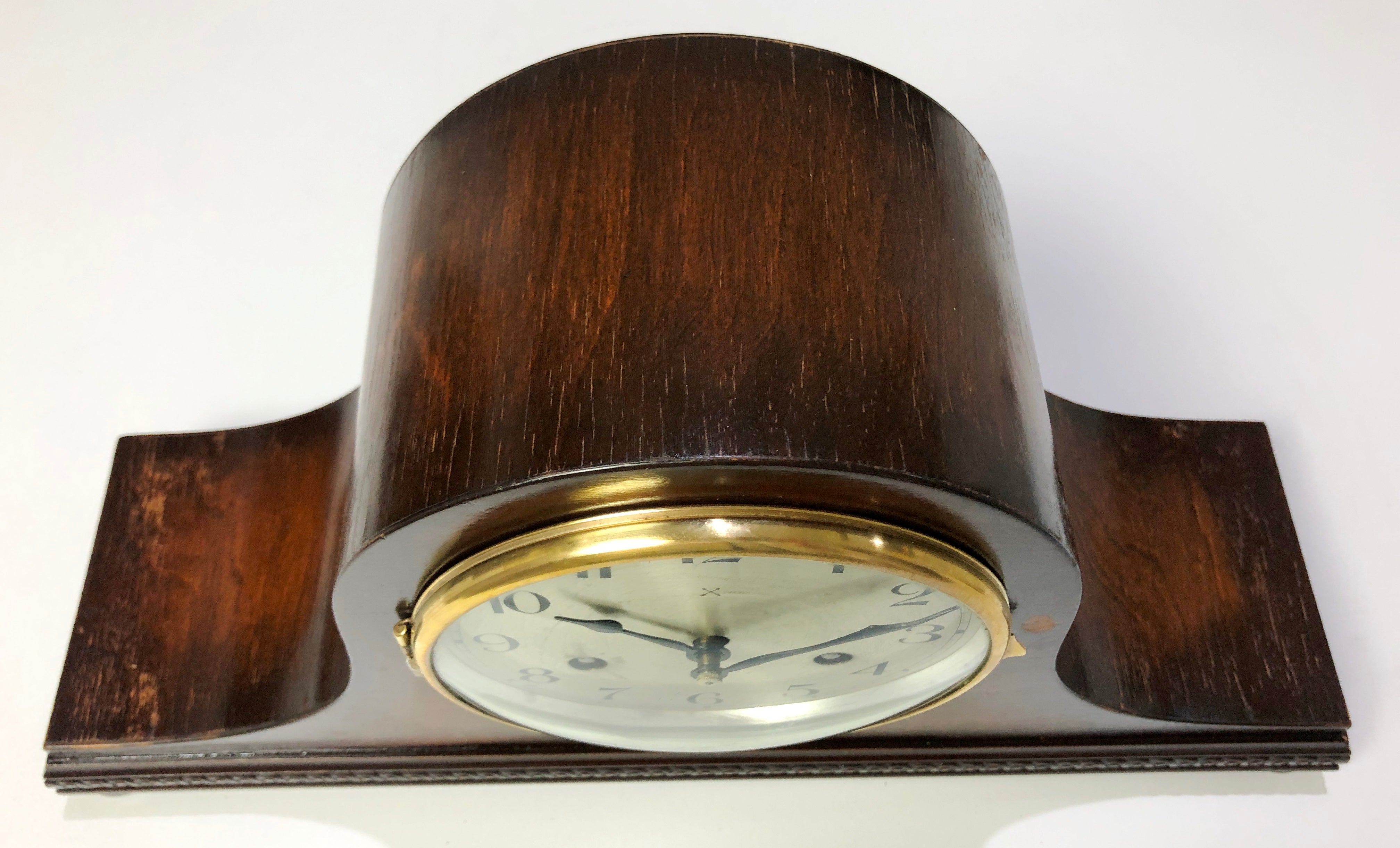 Vintage Original HAC Hammer on Coil Chime Mantel Clock | eXibit collection