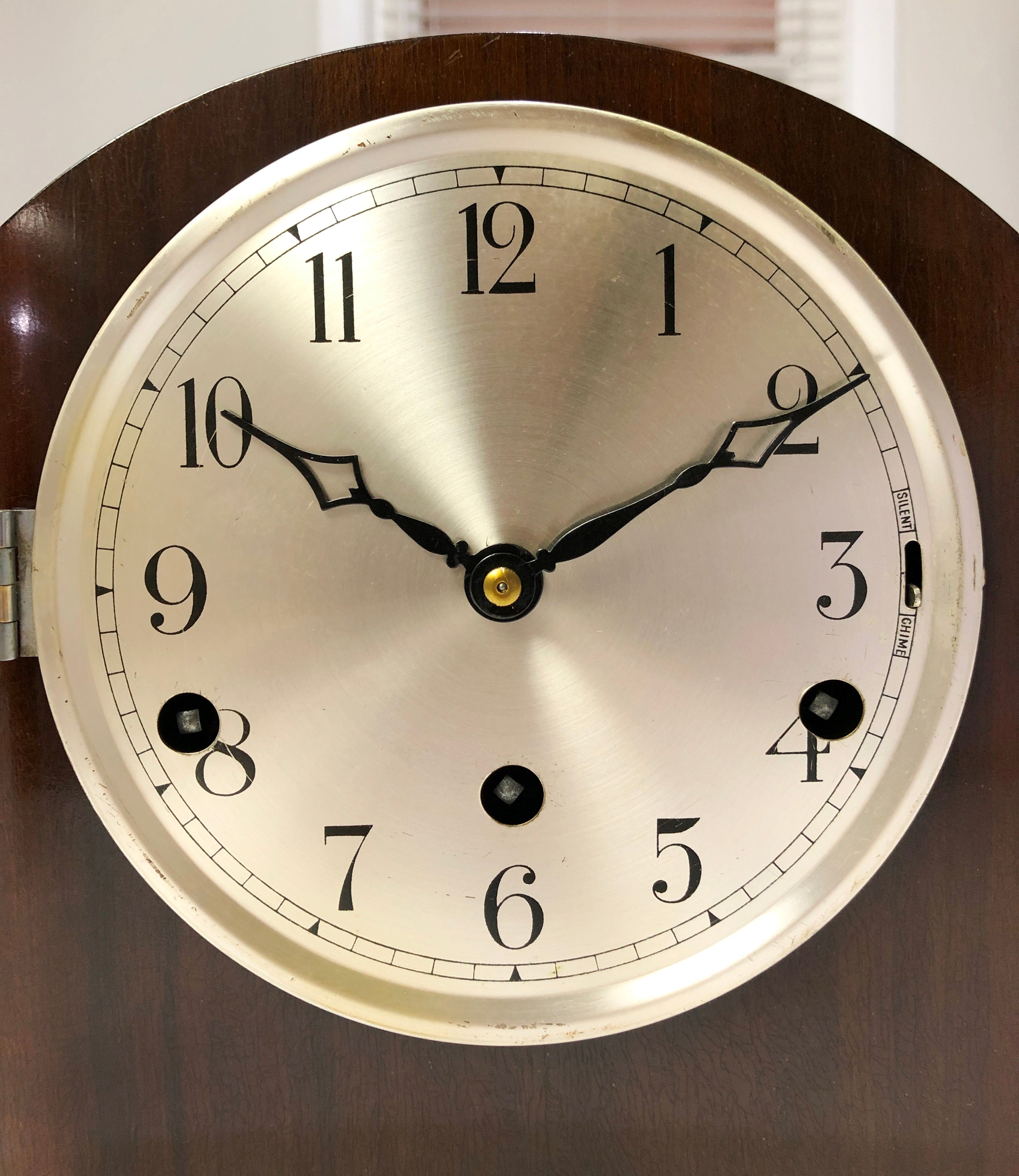 Vintage FHS Westminster Hammer Chime Mantel Clock | eXibit collection