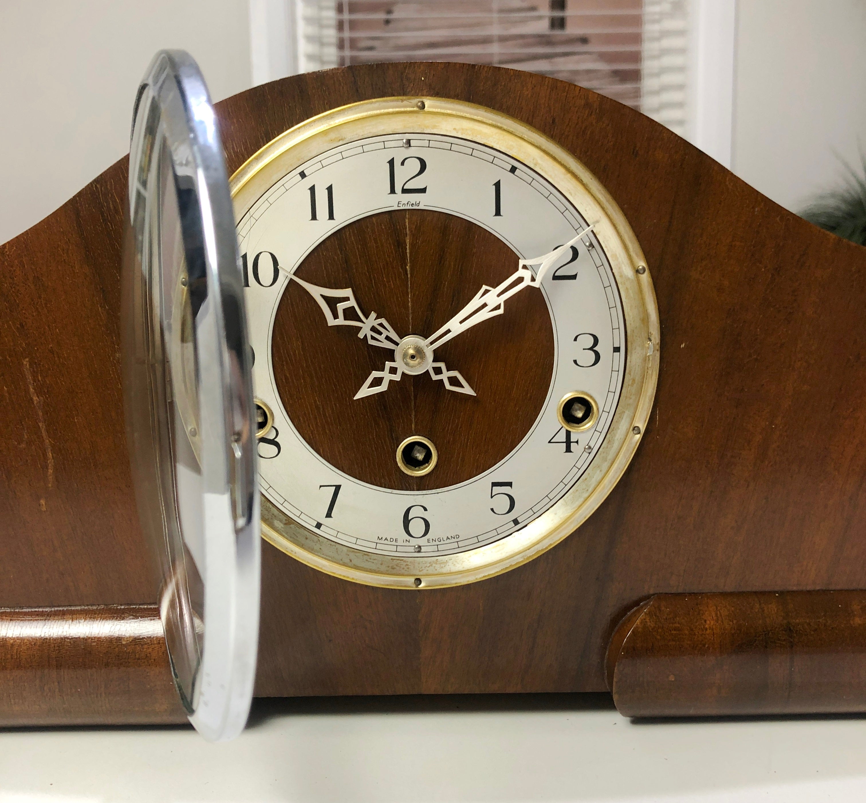 Vintage Enfield Westminster Chime Mantel Clock | eXibit collection