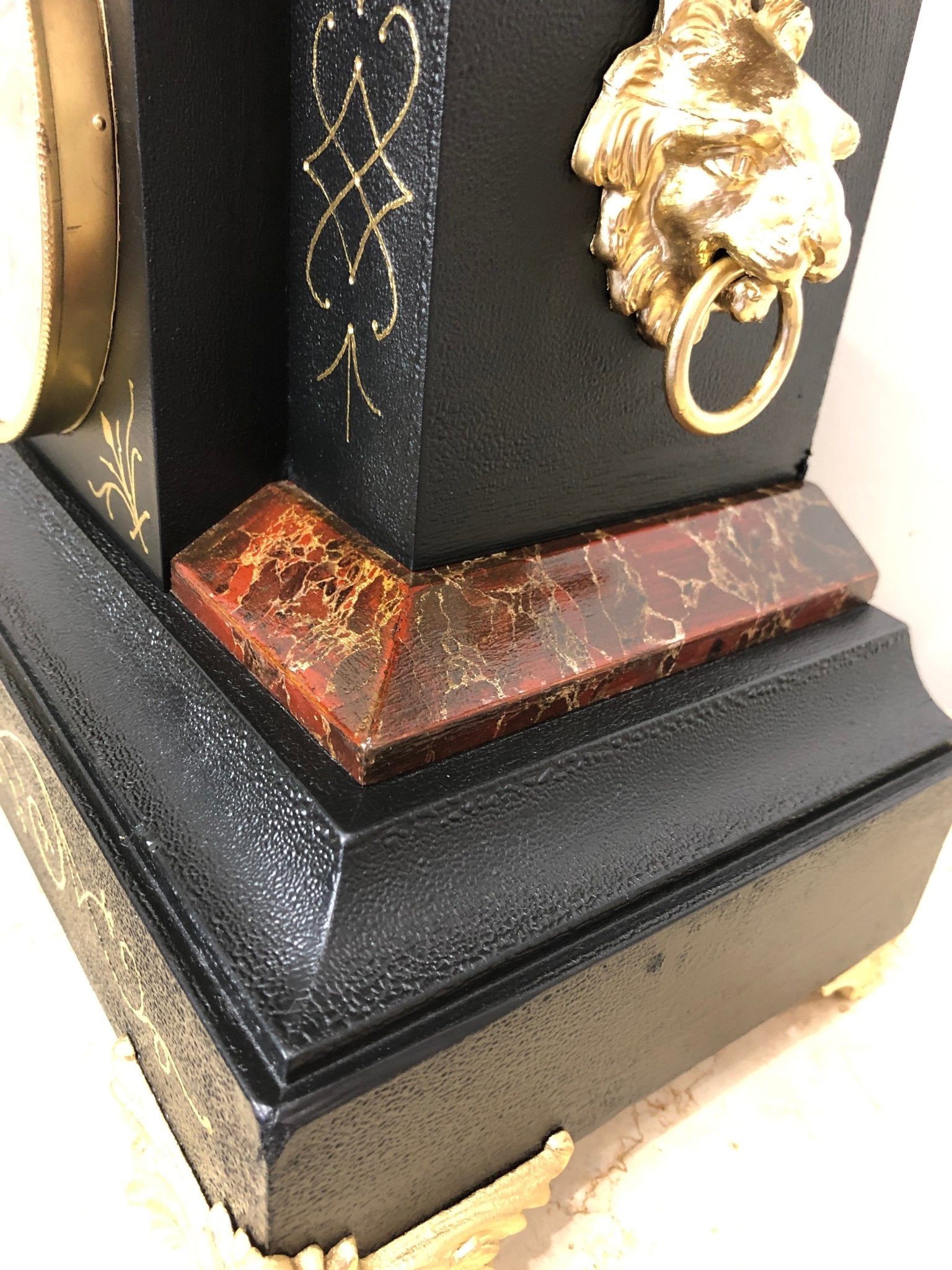 Antique Ingraham Battery Mantel Clock | eXibit collection