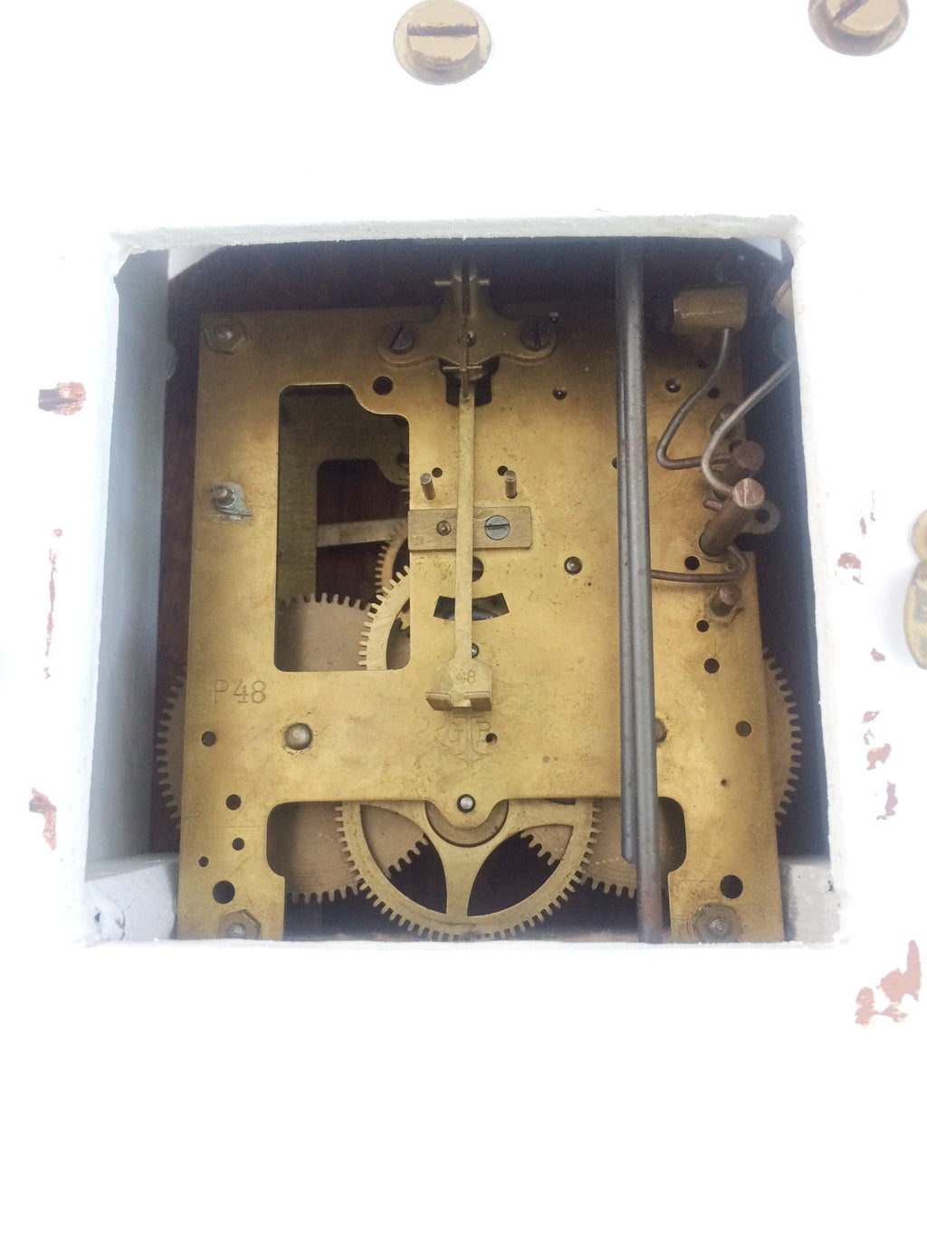 Antique Original Gustav Becker German Chime Wall Clock | eXibit collection