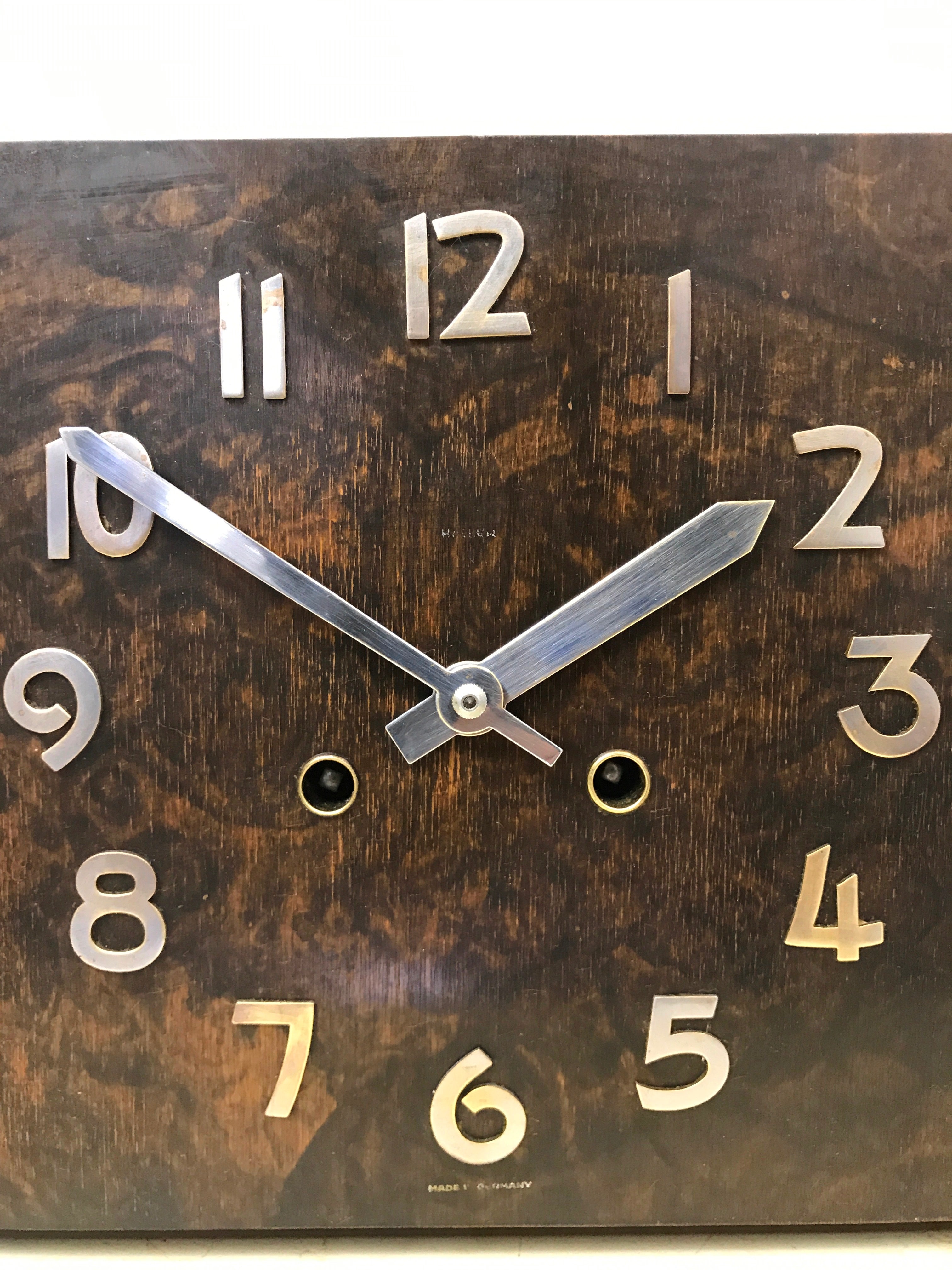 Vintage HALLER Art Deco German Mantel Clock | eXibit collection