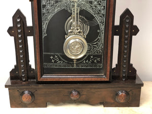 Antique Waterbury 31 Day Calendar Mantel Clock | eXibit collection