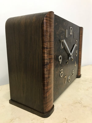 Vintage HALLER Art Deco German Mantel Clock | eXibit collection