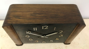 Vintage HALLER Art Deco German Mantel Clock | eXibit collection