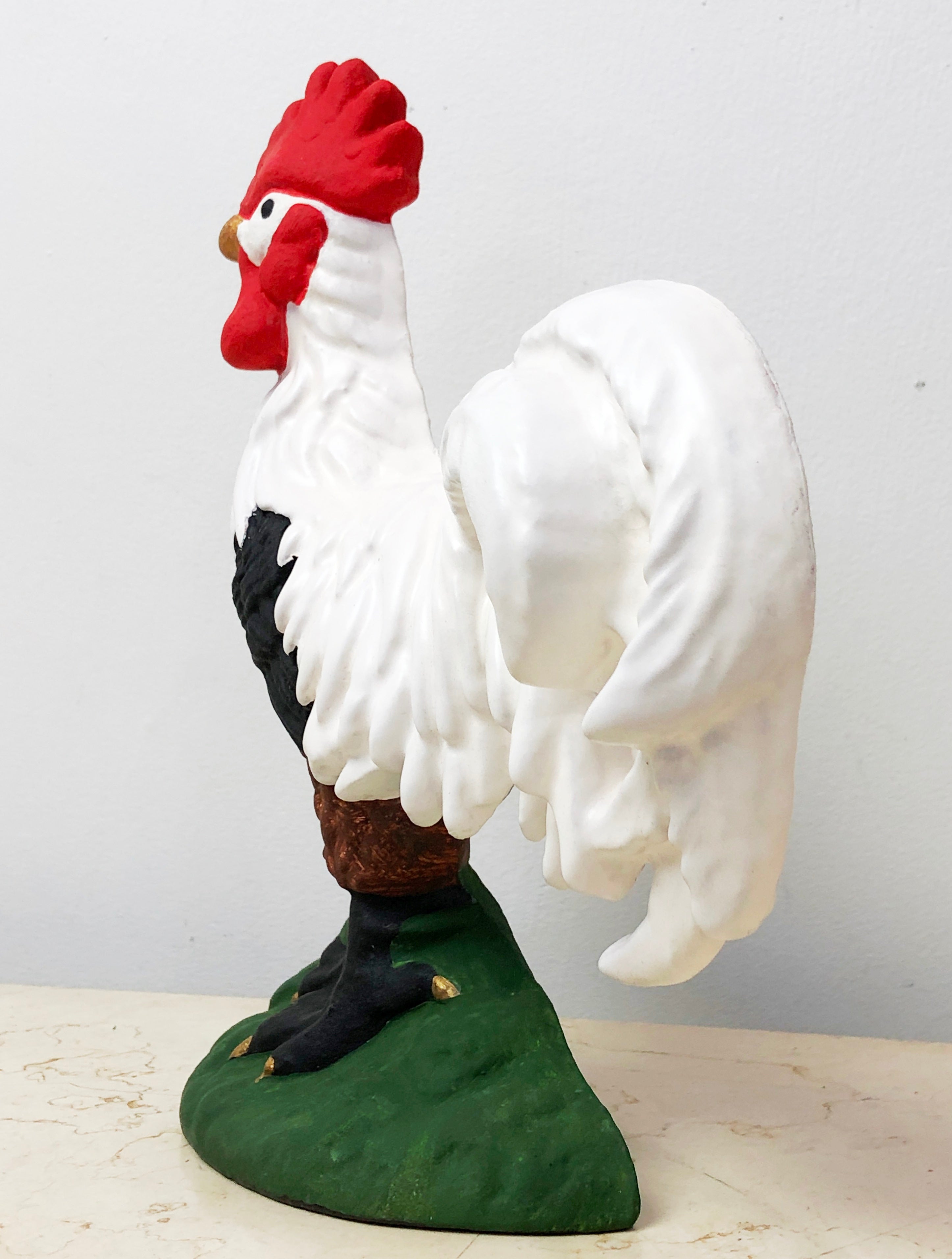 Vintage Cast Iron Rooster Doorstop | eXibit collection