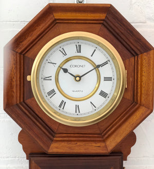 Vintage Regulator Coronet Quartz Wall Clock | eXibit collection