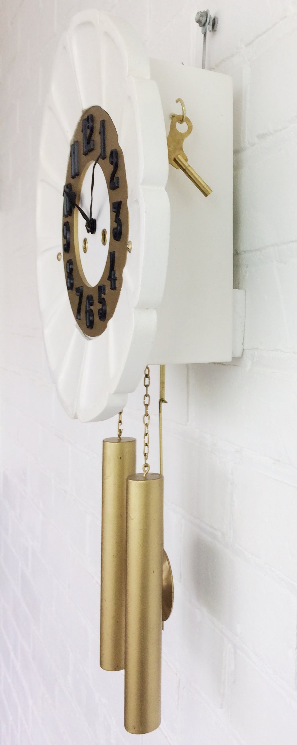 Antique Original Gustav Becker German Chime Wall Clock | eXibit collection