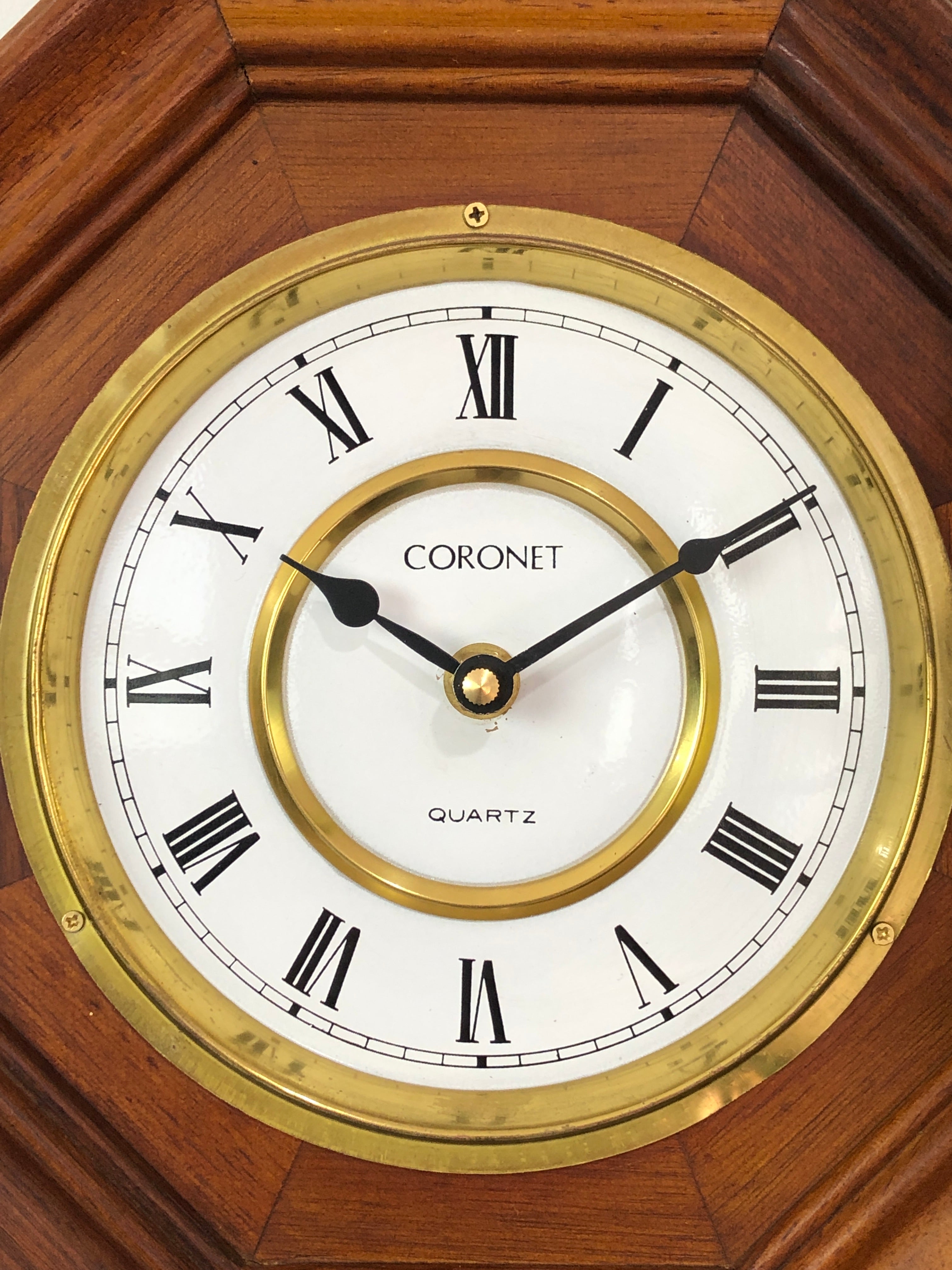 Vintage Regulator Coronet Quartz Wall Clock | eXibit collection