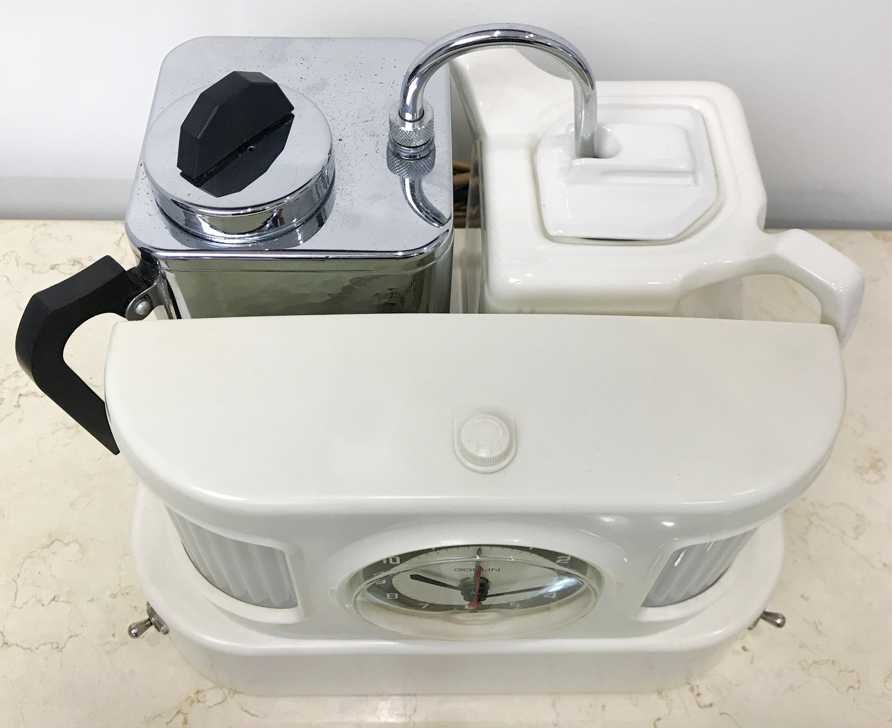 Vintage Goblin Teasmade with Alarm Clock | eXibit collection