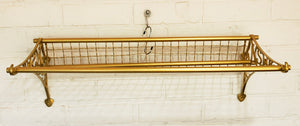 Vintage NSWR Railway Brass Luggage Rack | eXibit collection