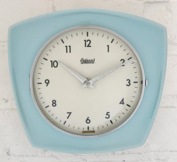 Vintage GARANT Ceramic Wall Clock | eXibit collection