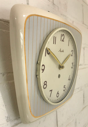 Vintage MAUTHE Ceramic Wall Clock | eXibit collection