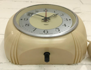 Vintage SMITHS Bakelite Electric Wall Clock | eXibit collection