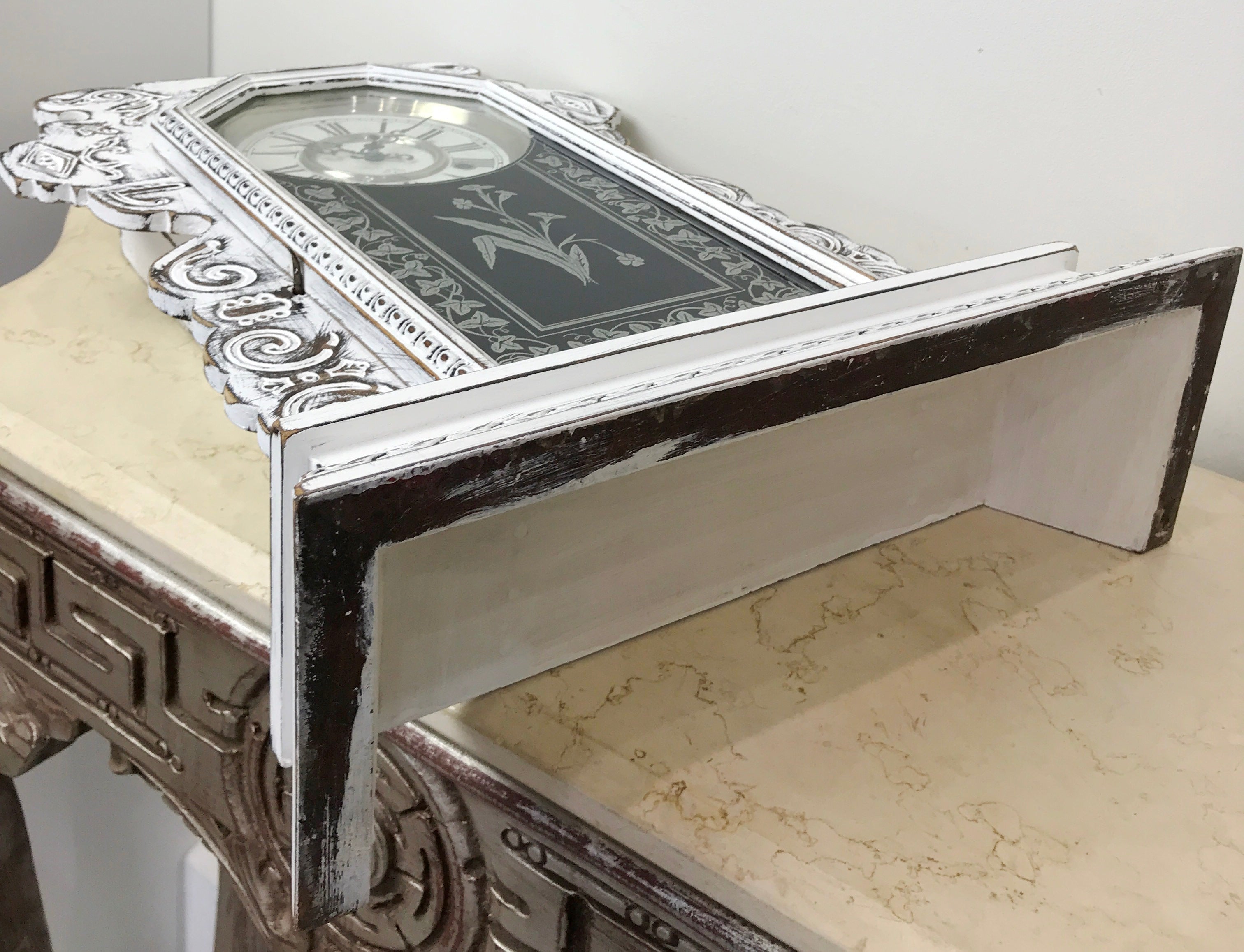 Antique Ansonia Kitchen Quartz Battery Mantel Clock | Adelaide Clocks