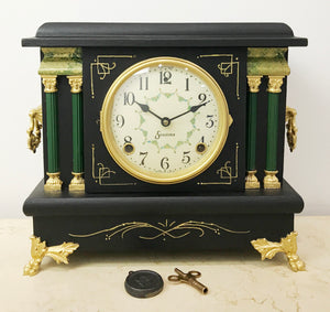 Antique Sessions Chime Mantel Clock | eXibit collection