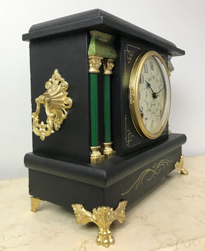 Antique Sessions Chime Mantel Clock | eXibit collection