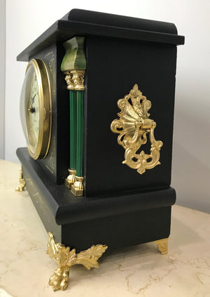 Antique Sessions Chime Mantel Clock | eXibit collection