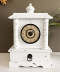 RUSTIC Style Quartz Mantel Clock | eXibit collection