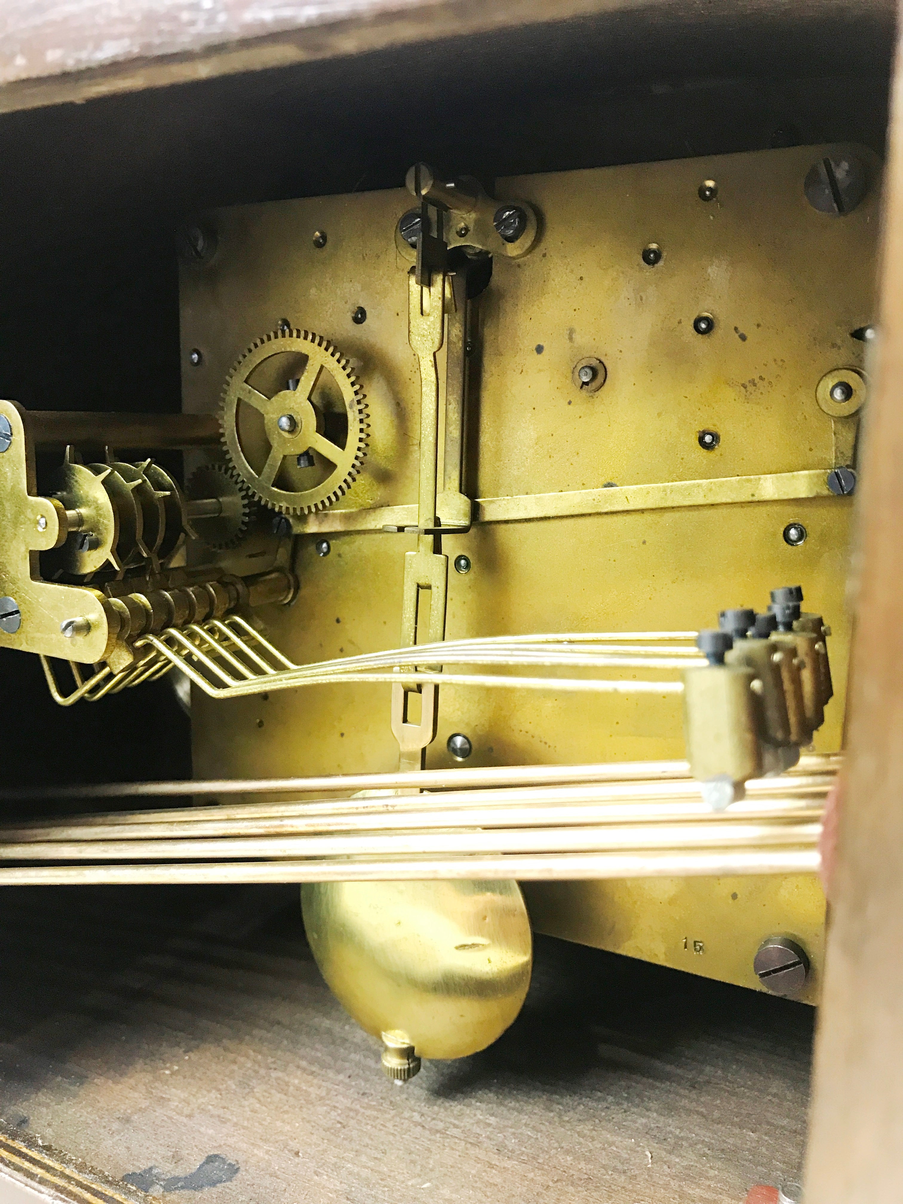 Vintage WESTMINSTER Mantel Clock | eXibit collection