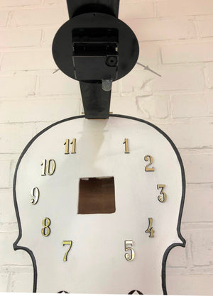 Original 4x String Wooden CELLO Wall Clock | eXibit collection