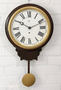 Antique Silent Pendulum Wall Clock | eXibit collection