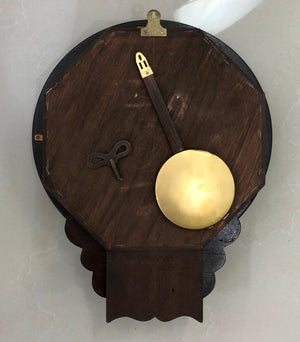 Antique Silent Pendulum Wall Clock | eXibit collection