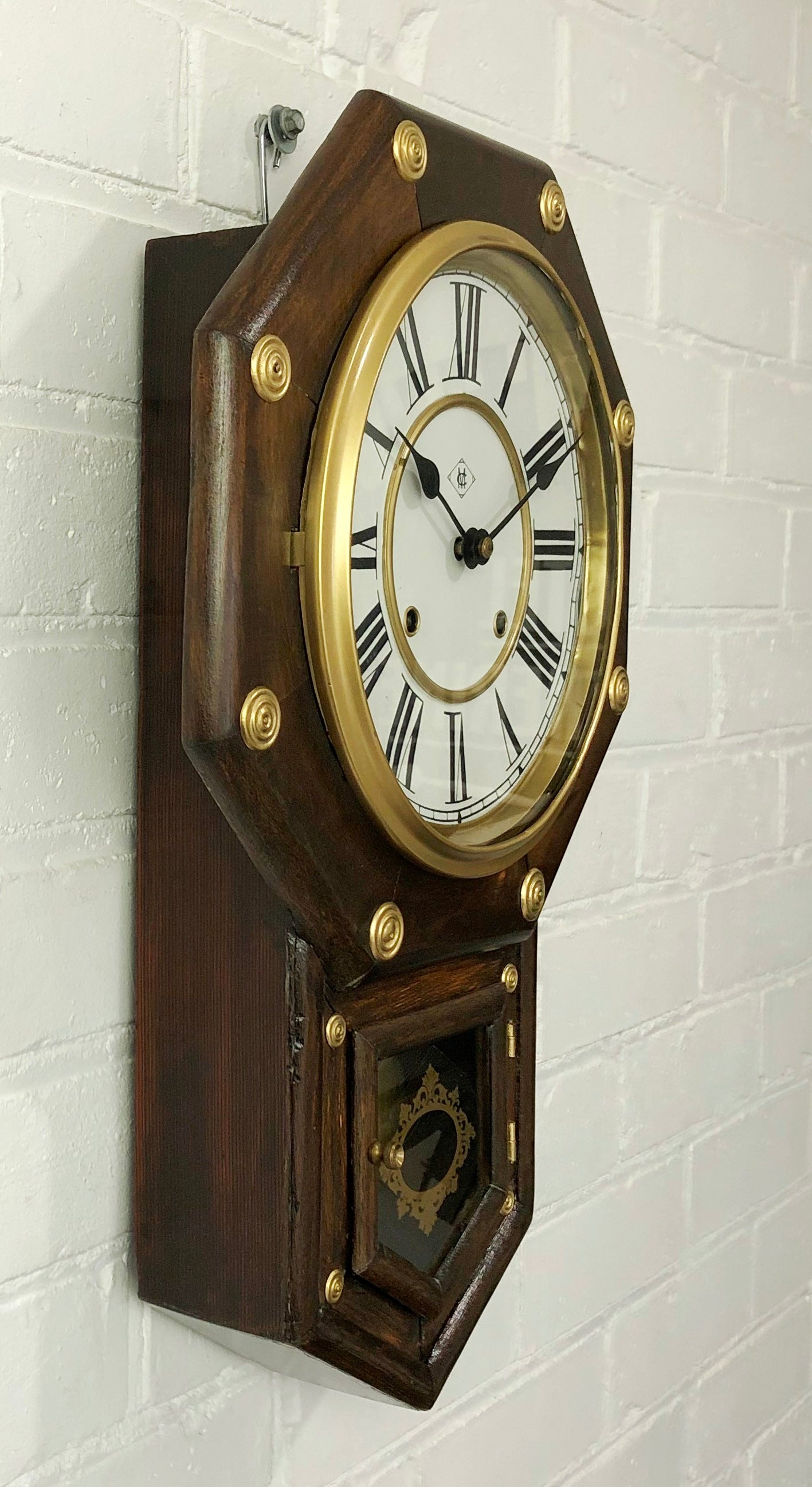 Antique Original MEIJI Pendulum Chime Wall Clock | Adelaide Clocks