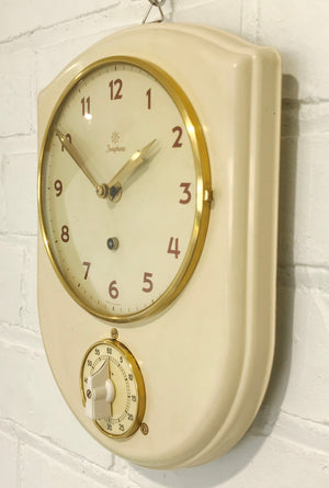 Vintage Junghans  Kitchen Timer Wall Clock | eXibit collection