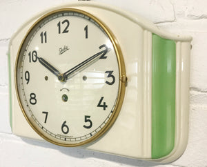 Vintage JUBA Ceramic Wall Clock | eXibit collection