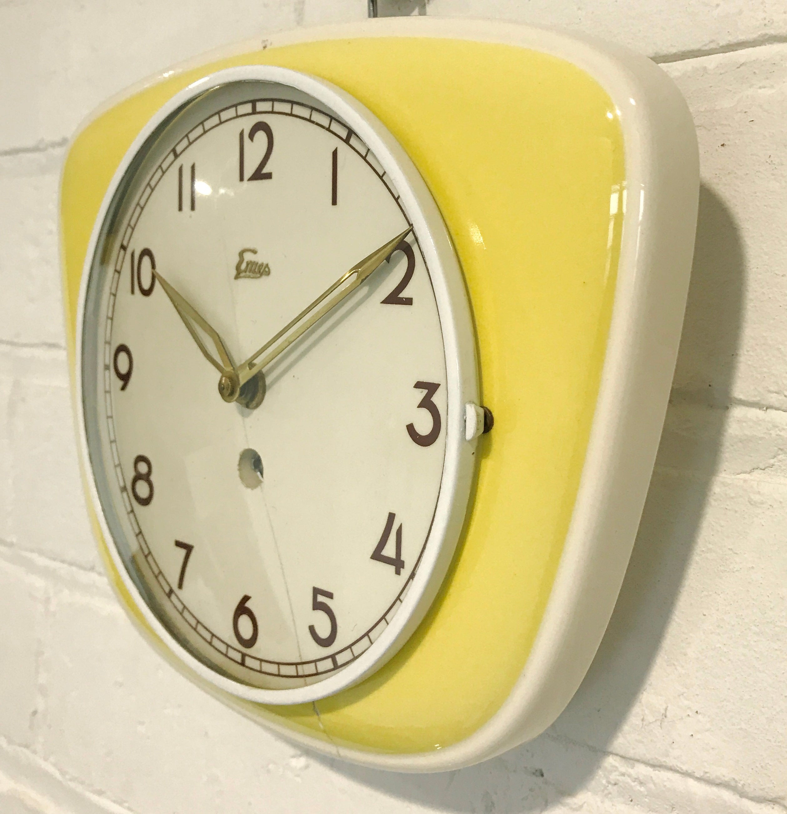 Vintage EMES Ceramic Wall Clock | eXibit collection