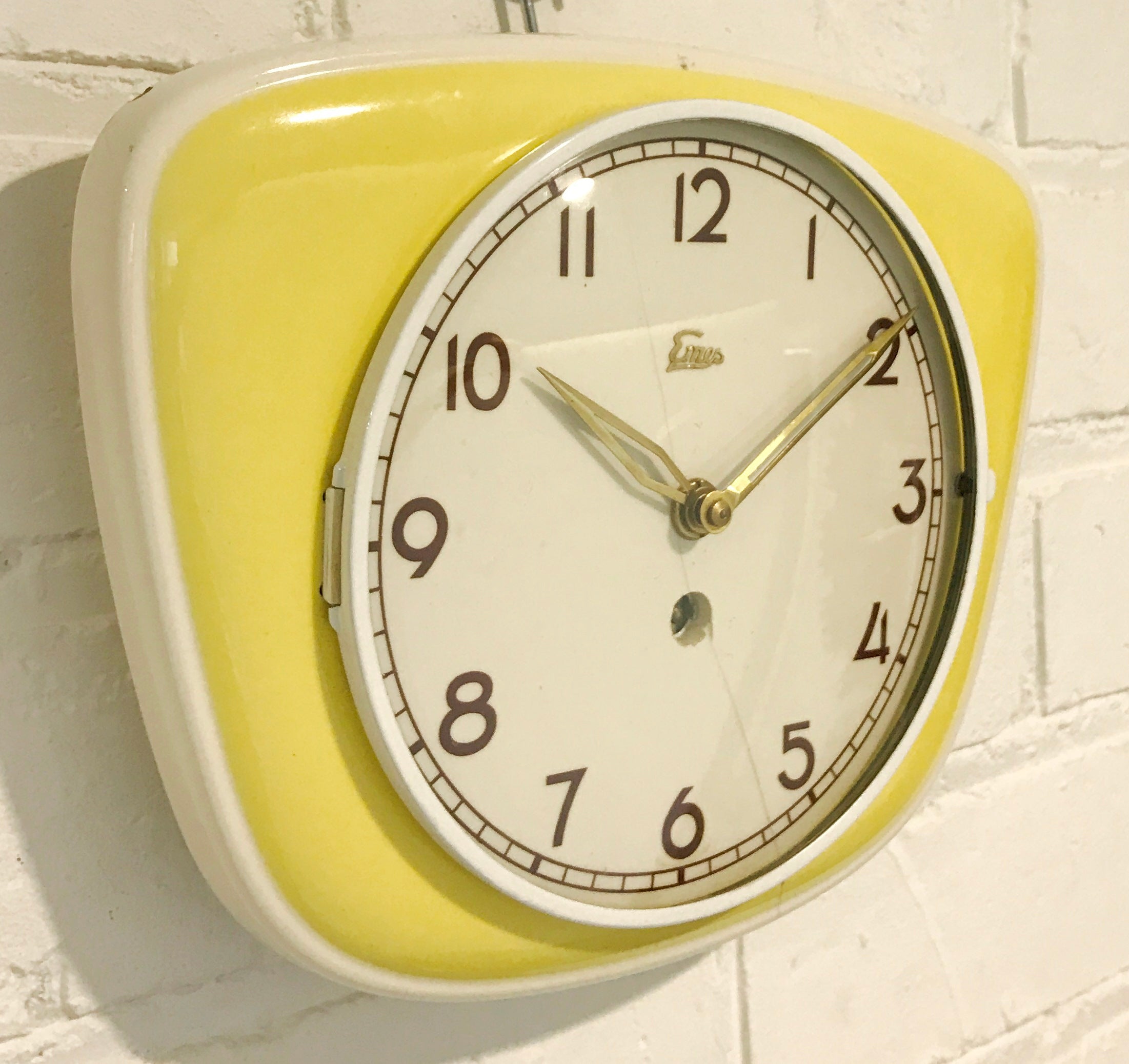 Vintage EMES Ceramic Wall Clock | eXibit collection