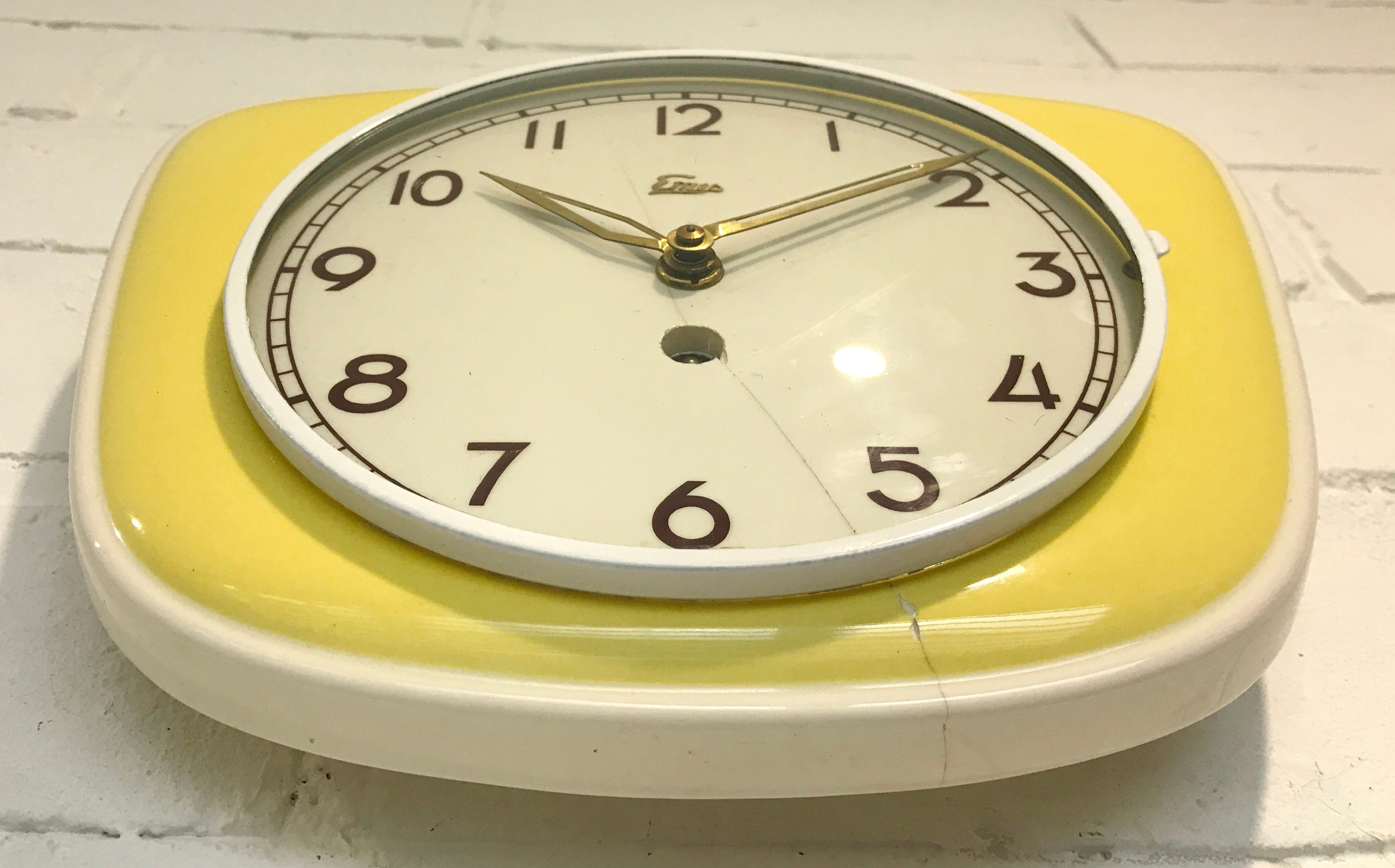 Vintage EMES Ceramic Wall Clock | eXibit collection