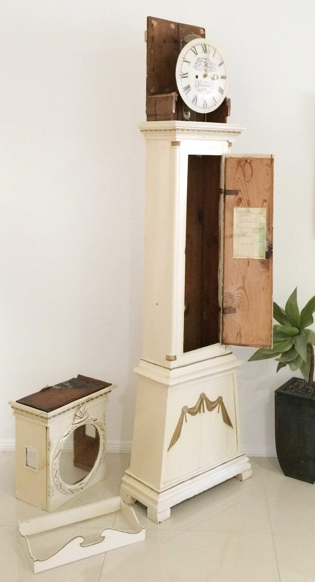 Antique Bornholm Grandfather Clock | eXibit collection