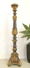 Ornate Torchere Pedestal Candle Stand | eXibit collection