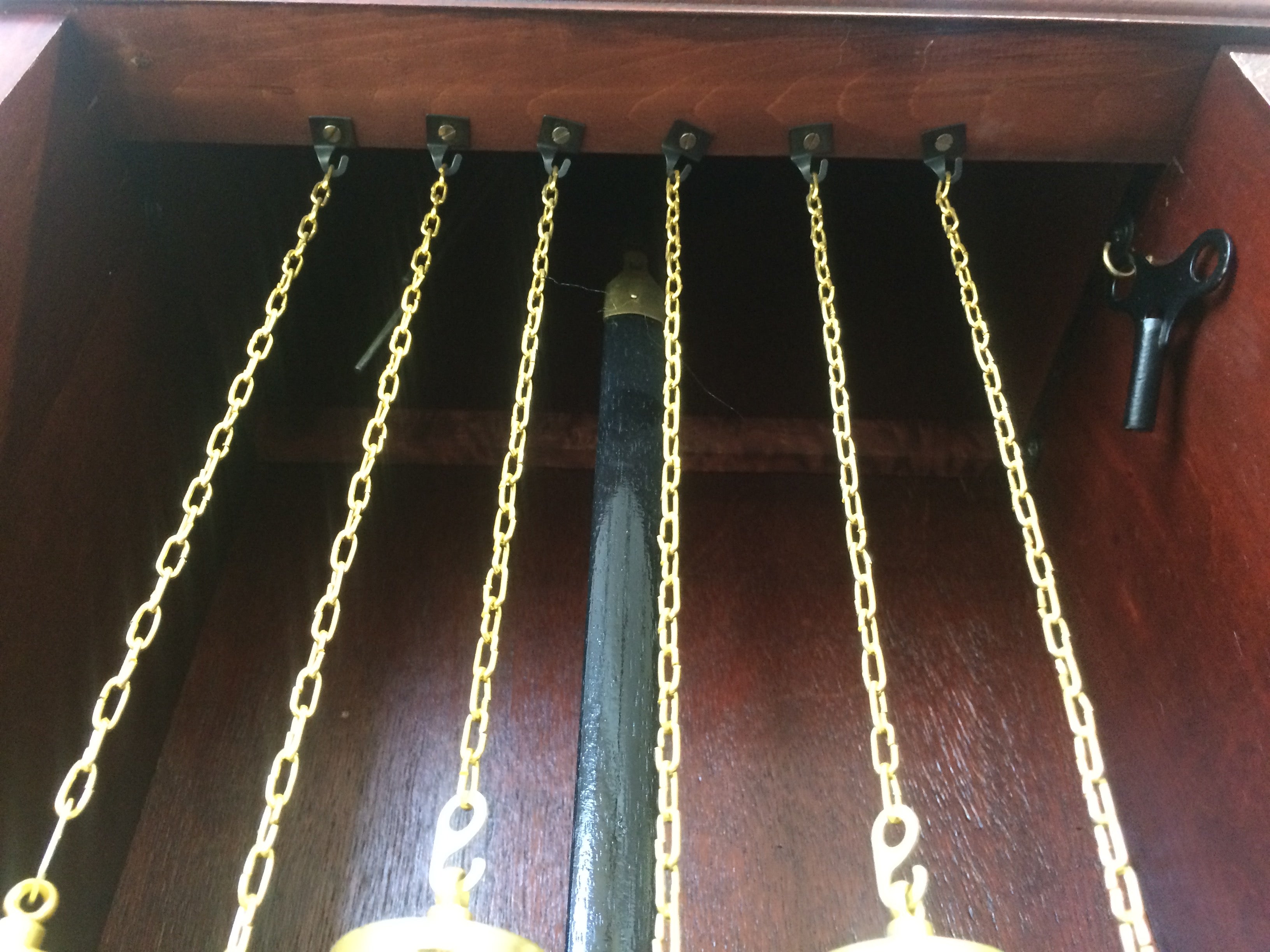 Vintage 31x Day Tempus Fugit Grandfather Clock | eXibit collection