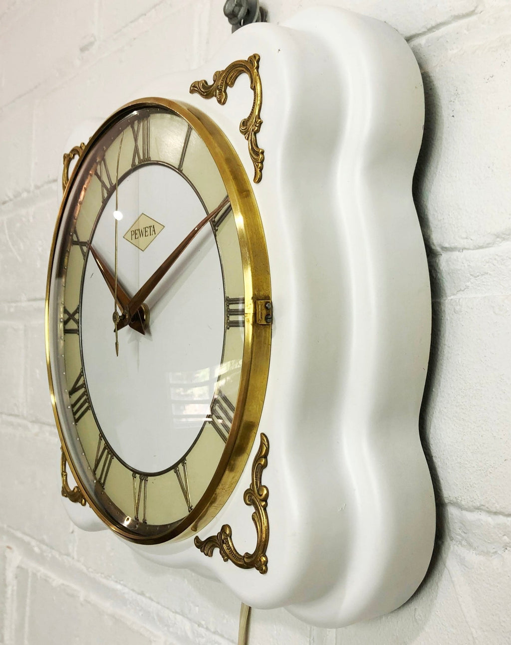Vintage PEWETA German Electric Kitchen Wall Clock | Adelaide Clocks