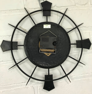 Vintage Starburst JUNGHANS Battery Wall Clock