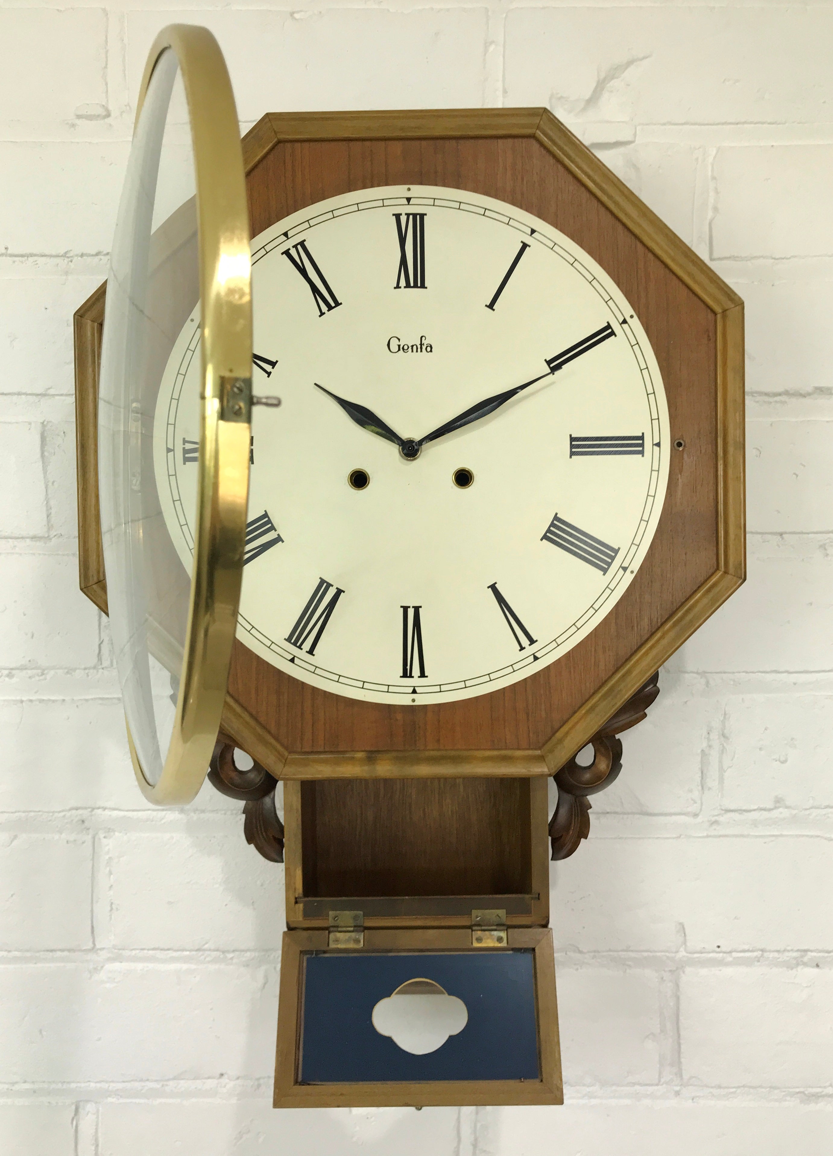 Antique GENFA Octagon Wall Clock | eXibit collection