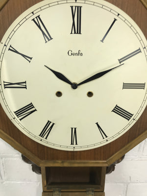Antique GENFA Octagon Wall Clock | eXibit collection