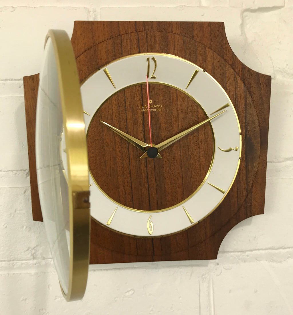 Vintage JUNGHANS Battery Wall Clock | eXibit collection
