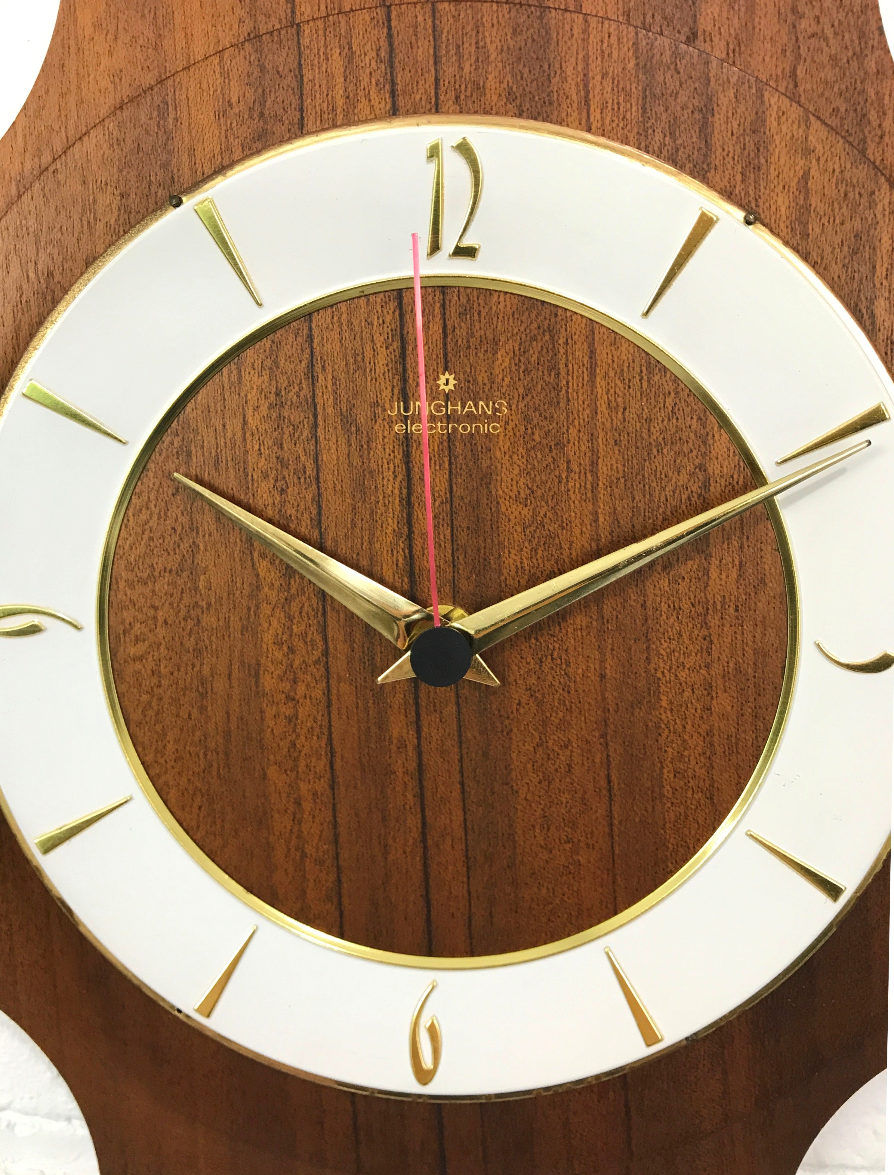 Vintage JUNGHANS Battery Wall Clock | eXibit collection